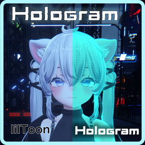 Hologram Shader/Material [Some Avatars Supported]