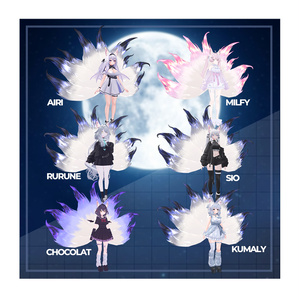 [17種アバター対応/17 Avatars]Ds_Fox open Sale!!【19 Colors / 3 Types / Fire Effect】 缩略图 4