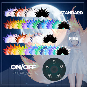 [17種アバター対応/17 Avatars]Ds_Fox open Sale!!【19 Colors / 3 Types / Fire Effect】 缩略图 3