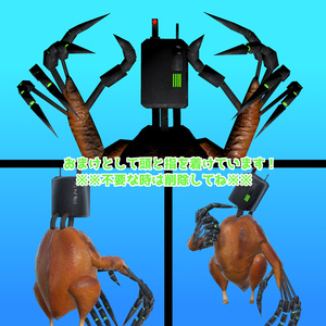 【VRChat想定】七面鳥の丸焼き ～Roast Turkey～【Humanoid】 缩略图 3