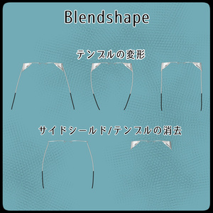 [VRChat想定]サイドシールド付サングラス [side shield sunglasses] 缩略图 5