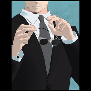 [VRChat想定]サイドシールド付サングラス [side shield sunglasses] 缩略图 8