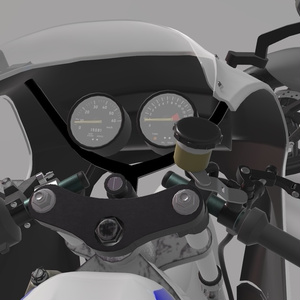 原付バイクVR-1 Ver3.2[VRChat][バイク 3Dモデル] 缩略图 19