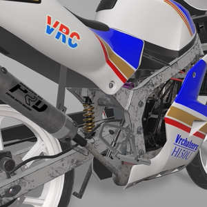 原付バイクVR-1 Ver3.2[VRChat][バイク 3Dモデル] 缩略图 21