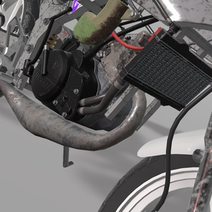 原付バイクVR-1 Ver3.2[VRChat][バイク 3Dモデル] 缩略图 9