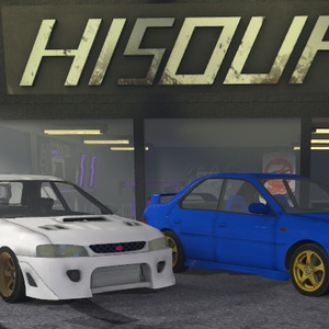 イソプレッサ GC8[車][3Dモデル][VRChat]