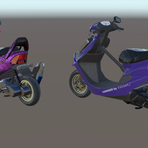 [バイク3Dモデル]ライフデュオ[VRChat] 缩略图 4
