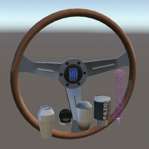 車のカスタムパーツセット[VRChat][3Dモデル] 缩略图 3