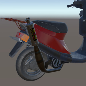 [VRChat]お買い物原付バイク ジャグポシュ[3Dモデル] 缩略图 6