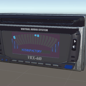 [AudioLink対応]スペアナ付きカーオーディオ Ver2 [VRChat][車] 缩略图 4