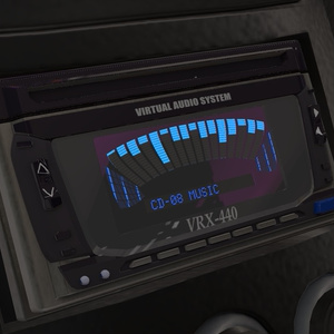 [AudioLink対応]スペアナ付きカーオーディオ Ver2 [VRChat][車] 缩略图 2