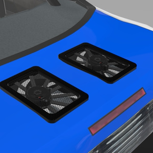 [VRChat]汎用ラジエーターキット[車][3Dモデル] 缩略图 8