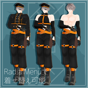 -サポート終了- VRChat対応オリジナル３Dモデル「寡深」 缩略图 2