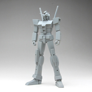 ファーストガンダム像Ver1.2b2(胴短タイプ）、頭長150mmモデル、3Dプリント用stlデータ(取付穴あり版）、3Dプリント用stlデータ