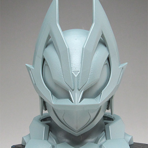 仮面ライダーギーツナインヘッドアップ像A 頭長70ミリ、3Dプリント用stlデータ（AI活用）