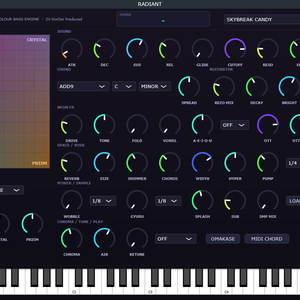 RADIANT、RADIANT FX 【Rainbow Synthesizer/Colour FX）