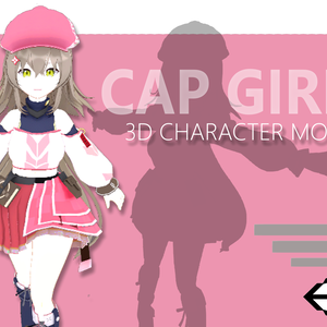 Anime Cap Girl