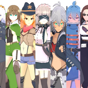 Anime Combat Character Pack