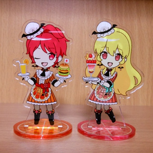 最終値下❤︎アイカツ！❤︎アクリルキーホルダー❤︎星宮いちご❤︎霧矢あおい 最終値下❤︎アイカツ！❤︎アクリルキーホルダー❤︎星宮いちご