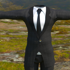 Tuxedo with Loafers