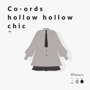 [Virtual Clothes] Co-ords hollow hollow chic
