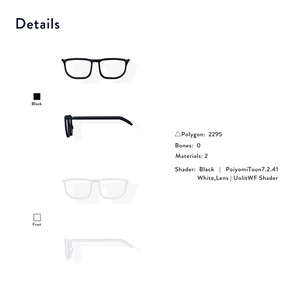 [Virtual Wear] Glasses