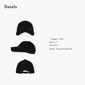 [Virtual Wear] Snapback cap2
