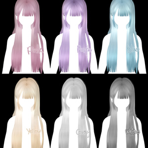 【Shinra】 simple Hair 缩略图 5