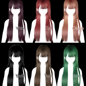 【Shinra】 simple Hair 缩略图 4
