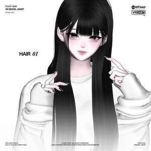 HAIR 01 // SALE中 600円 → 400円 // Update 2.0