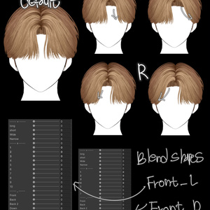 【Minase】 simple_Hair_02 缩略图 2