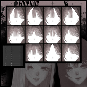 【8 avatars】 HAIR 08 缩略图 4