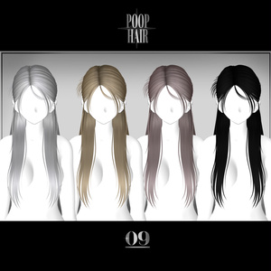 【5 avatars】 HAIR 09 缩略图 3