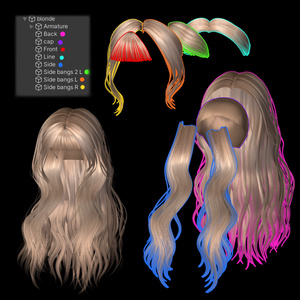 【9 avatars】 HAIR 11 缩略图 11
