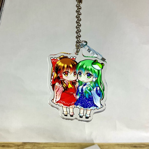 東方project 博麗霊夢 アクリルキーホルダー - もちもちおだんご
