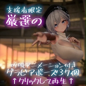 セクシーグラビアポーズ2 Cool&Stylish 93set【VRChat想定】 缩略图 13