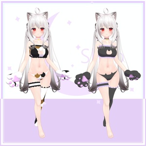 舞夜ちゃんの猫水着 Maya Neko Bikini - MA対応 缩略图 2