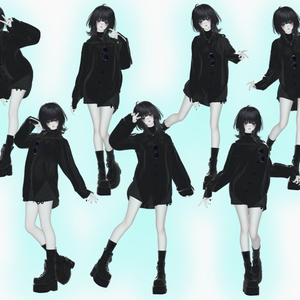 森羅ちゃん向けポーズ集 (APL対応)森羅、ルミナ対応 缩略图 3