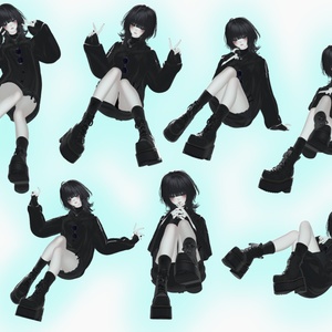 森羅ちゃん向けポーズ集 (APL対応)森羅、ルミナ対応 缩略图 6