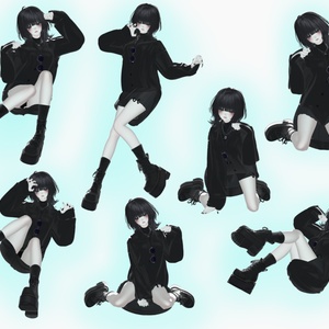 森羅ちゃん向けポーズ集 (APL対応)森羅、ルミナ対応 缩略图 4