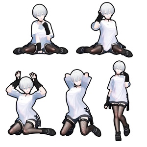 【6Avatar対応】森羅ちゃんポーズ2 (APL対応) 缩略图 4