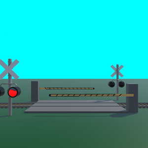 Unity用自動踏切アセット／Simple Railway Crossing System (URP対応)