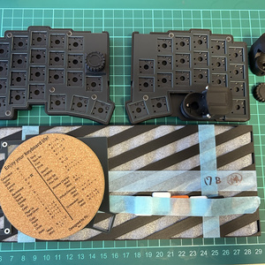 KazyCap, 3DP製17mm狭ピッチ用キーキャップ, ブラック【試作品】 - kz