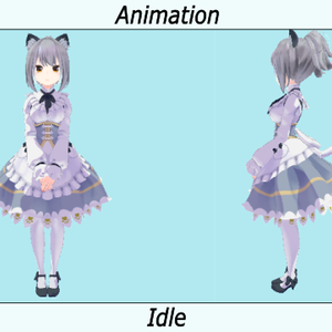 VRC用　メイドアニメーション(Maid Motion)