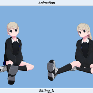 座りIdleモーション_06(Sitting Idle Motion)_Mir