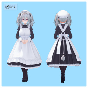歩行モーション_メイド(Walkcycle Motion Maid)