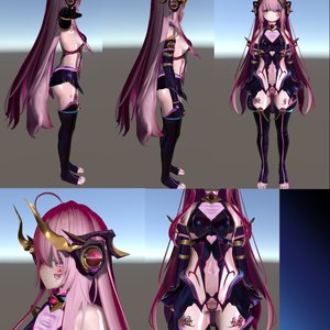 The Follen：LILITH＝堕＝(Tattoo8種+α付属)【対応アバター:萌・マヌカ・セレスティア・桔梗】 缩略图 5