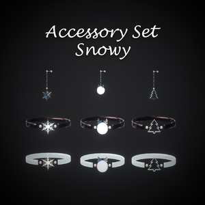 【アクセサリー】Accessory Set-Snowy