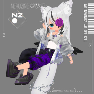 Techno Beast🐺🎧️テクノビースト【獣耳、尻尾、アクセサリー】 缩略图 13