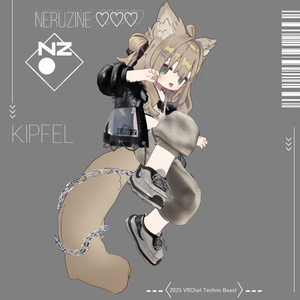 Techno Beast🐺🎧️テクノビースト【獣耳、尻尾、アクセサリー】 缩略图 5